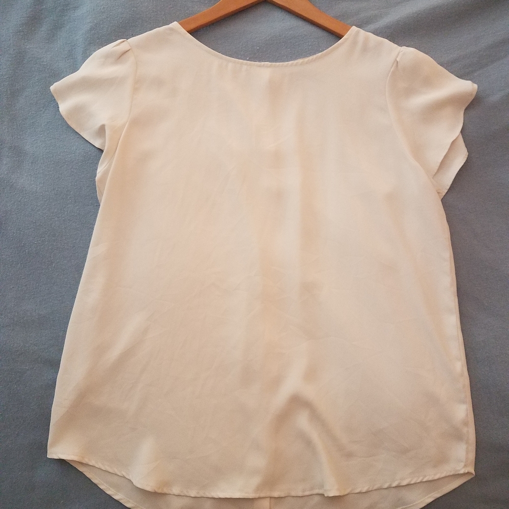 LOFT tulip sleeve blouse